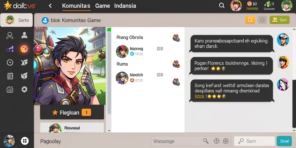 Komunitas aktif dengan banyak interaksi antar pemain.