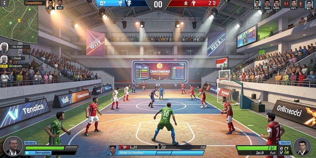 Level yang menantang dengan rintangan yang seru.