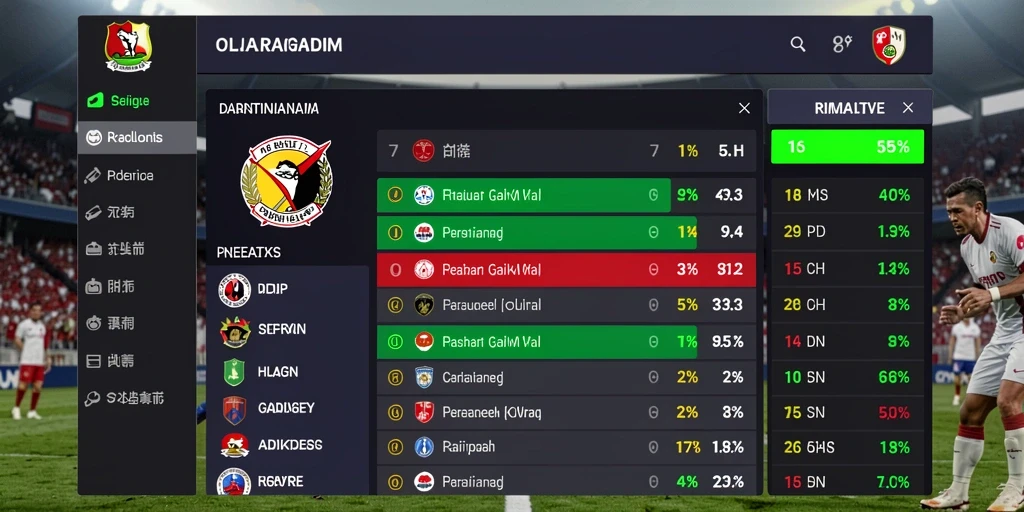 Statistik angka untuk membantu dalam memasang taruhan.