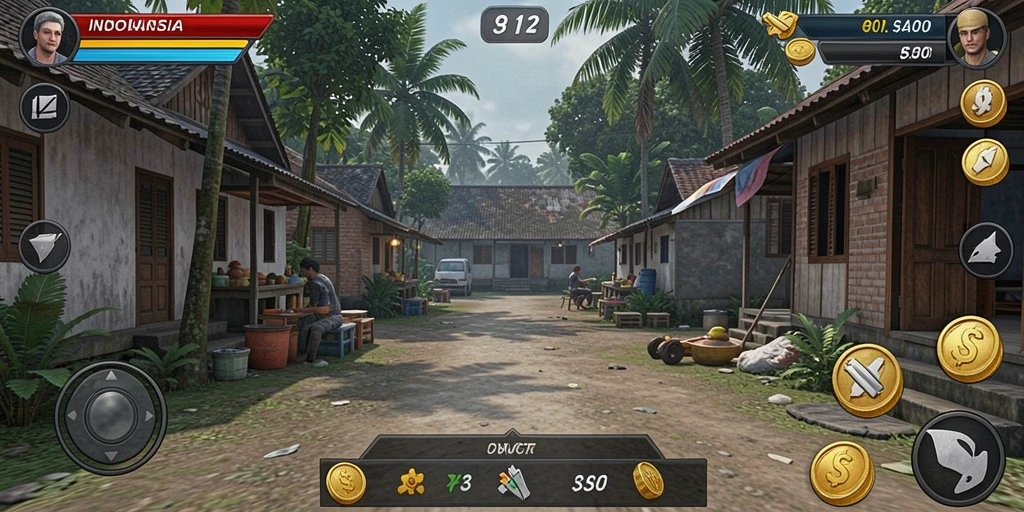 Fitur bonus menarik seperti putaran gratis.